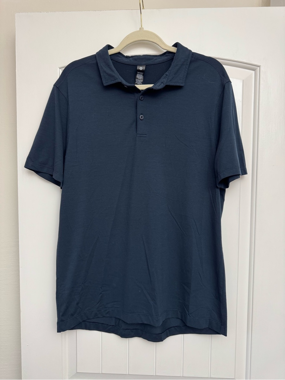 Lululemon Men’s Evolution Short sleeve polo size L
